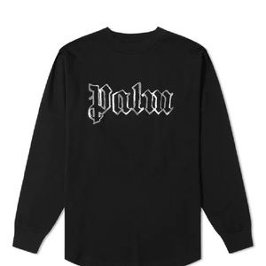 Palm Angles glow in the dark oversized logo T-shirt